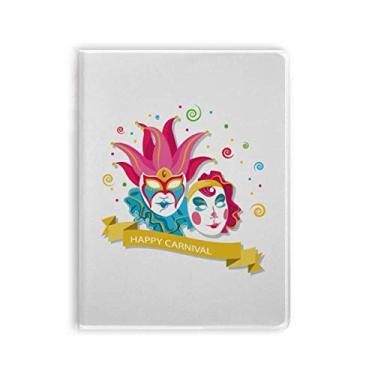 Imagem de Diário de capa macia dupla Happy Carnival Of Venice