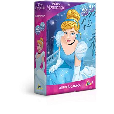 Imagem de Princesas - Cinderela - Quebra-cabeça - 60 peças - Toyster Brinquedos