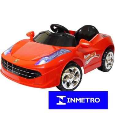 Imagem de Mini Carro Eletrico Infantil 6V Vermelho - Importway
