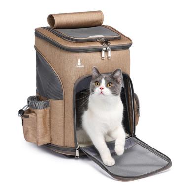 Imagem de Bolsa Mochila com Rodinhas Lorben para Transporte de Pets Cães Gatos  GT6280