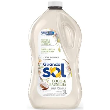 Imagem de Girando Sol Lava Roupas Líquido Coco E Baunilha 3L