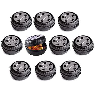 Imagem de Pote de Lembranças festa Infantil Aniversário Pneu Roda de Carro (20 Unidades)