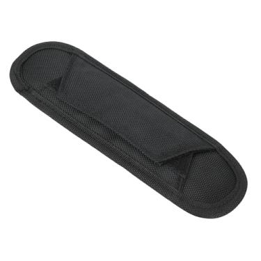 Imagem de Almofada de alça de bolsa, almofada de alça de bolsa durável Almofada de alça de ombro, preta para mochila de câmera