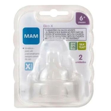 Imagem de Bico Antivazamento Fluxo Super Rápido com 2 Unidades 6+ Meses - MAM