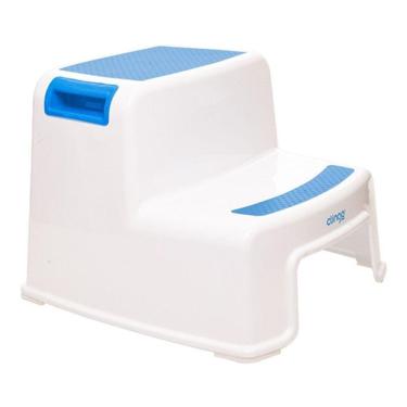 Imagem de Escada Infantil Com 2 Degrau Banquinho Banheiro Clingo