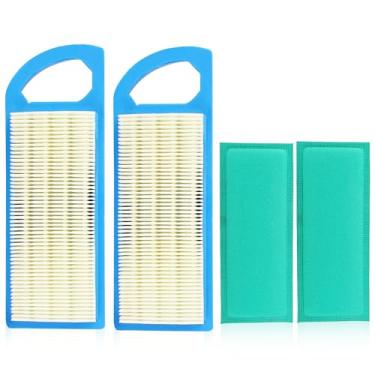 Imagem de QAZAKY Filtro de ar 2 peças compatível com GY20573 M147489 M149171 102 105 115 L100 L105 L107 L108 LA100 LA105 LA110 LA115 Z225 697153 6 99999999795115 5077H 284H07 284H77 31F777