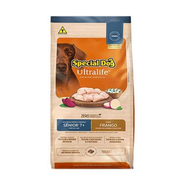 Imagem de Ração Cães Special Dog Ultralife Senior Raças Med/grd Frango E Arroz 15kg