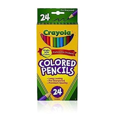 Imagem de Crayola Colored Pencils, Assorted Colors, 24 Count (Pack of 3)