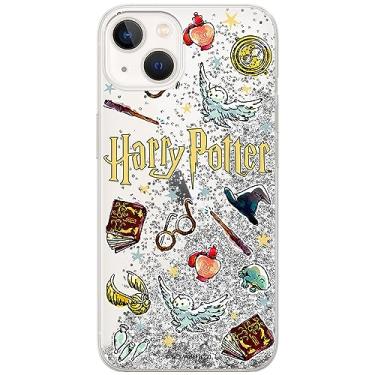 Imagem de ERT GROUP Capa de celular para Apple iPhone 13 original e oficialmente licenciada padrão Harry Potter 226 otimamente adaptada ao celular, com efeito de transbordamento de glitter