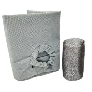 Imagem de Kit Filtro e Saco Coletor Tecido Lavável Compatível com Extratora WAP Carpet Cleaner Pro 30 FW008080