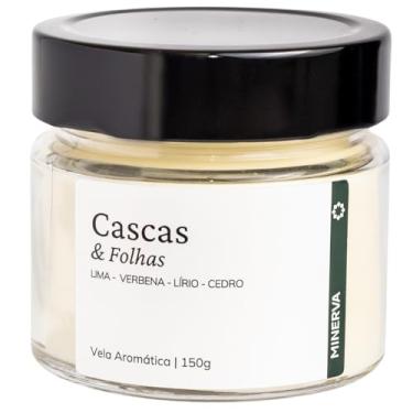 Imagem de Vela Aromatica Perfumada Aroma de CASCAS & FOLHAS 145g - MINERVA CANDLES