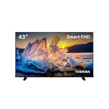 Imagem de TV LED 43” Full HD Toshiba 43TB021M com Conversor Digital Integrado, Wi-Fi, HDMI, USB