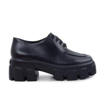 Imagem de Sapato Feminino Carrano Oxford Preto Black - 639006-Feminino