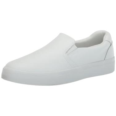 Imagem de Keds Tênis feminino Pursuit sem cadarço, Couro branco, 10.5 Wide