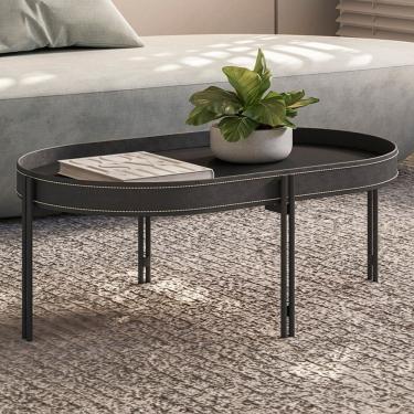 Imagem de Mesa de Centro Mônaco Preto - Linea Brasil