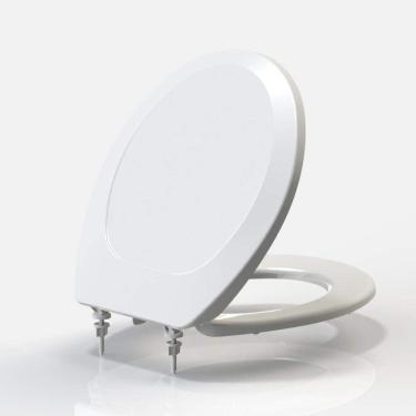 Imagem de Assento Polipropileno Oval Premium para Louça Tupan Branco
