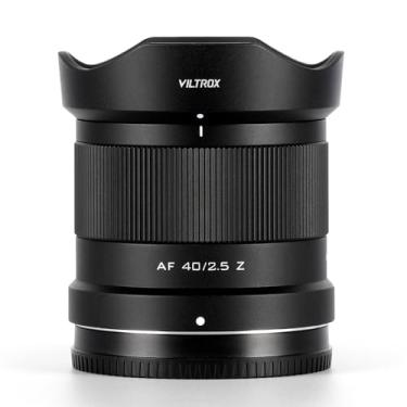 Imagem de VILTROX Lente F2.5 Z de 40 mm, AF 40 mm f/2.5 Z-Mount Lente de abertura grande para câmeras Nikon Z Mount Z5 Z6 Z6II Z7 Z7II Z8 Z9 Z30 Z50 ZFC