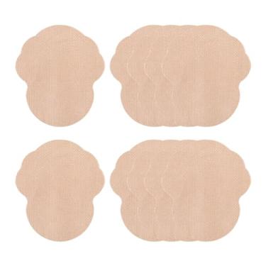 Imagem de menolana 10x almofada para axilas, absorvente de suor macio, permanece seco para homens e mulheres, adesivo absorvente de suor, Tecido não tecido