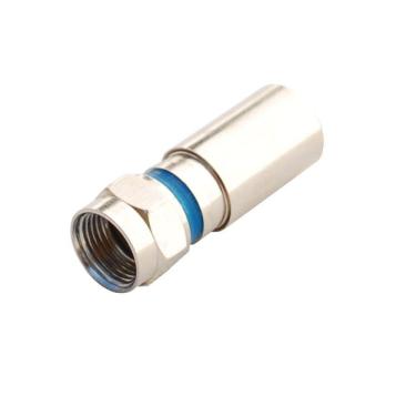 Imagem de Conector F De Compressao Proeletronic Para Cabo Rg6 Cnf60012