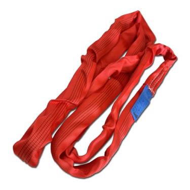 Imagem de Correia redonda 4,998.6 kg 6,5FT Sling Strap Rigging Polyester Endless Lift Sling para talha objetos resistentes estilingue de levantamento de poliéster resistente 【5T-2M】
