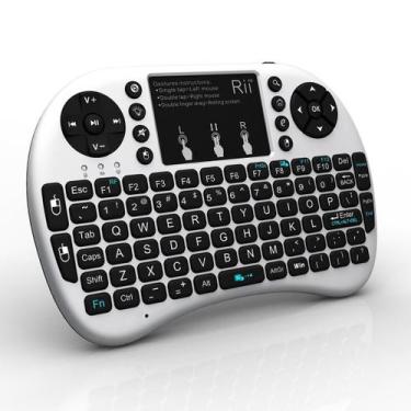 Imagem de Mini teclado sem fio touchpad pc wireless - MINI KEYBOARD
