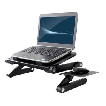 Imagem de Mesa Para Notebook Multifuncional Articulável 2 Cooler E Usb - Bazar B
