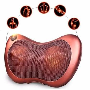 Imagem de Almofada Massageadora Relaxante Perfeita para Alívio de Dores na Colun