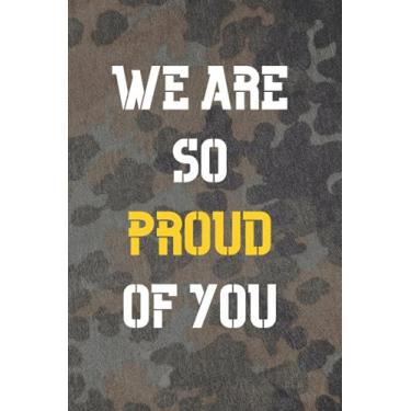 Imagem de We are so Proud of You: Funny Cornell Notes Journal for Airmen | Air force Promotion Gifts