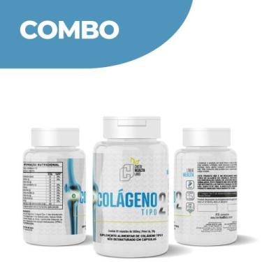 Imagem de Combo 3x Colágeno Tipo 2 Cheer Health Labs 60 Cápsulas