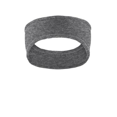 Imagem de Bandana masculina de lã elástica R Tek Port Authority, Midnight Heather, One Size