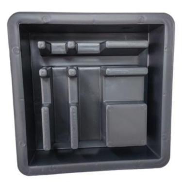 Imagem de Molde Cobogó Veneziana Antichuva 39X39X7 - Gme Formas