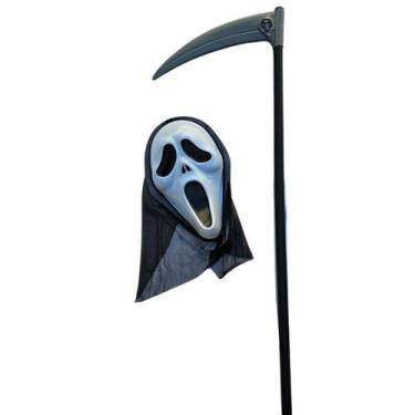 Imagem de kit c/2 Máscara Pânico e foice Halloween carnaval - sm decora