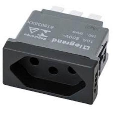 Imagem de Tomada nbr plus mais black modulo - PIAL