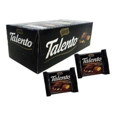 Imagem de Chocolate Mini Talento Meio Amargo 25g Caixa C/15 - Garoto