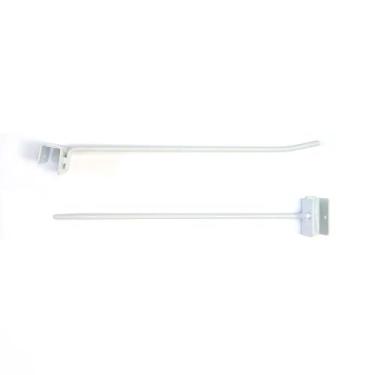 Imagem de Gancheira Simples Amapa Lx 30 cm Branco Kit 10 - Amapá