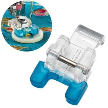 Imagem de Sapatilha Pezinho Prega Botão Maquinas de Costura Domesticas Caseiras 