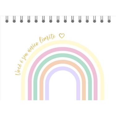 Imagem de Mini planner A6 - Arco íris - Memorart Design