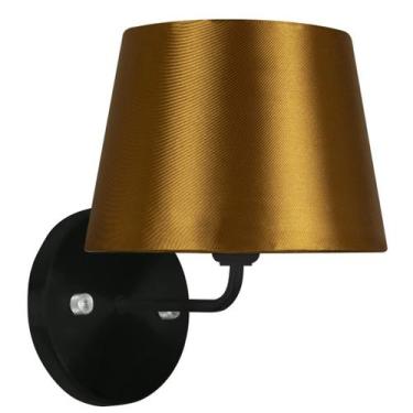 Imagem de Arandela Preta De Cupula Tradicional Cobre - MARRYLUZ