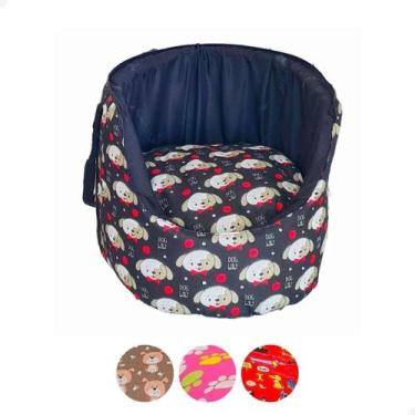 Imagem de Bolsa Mala De Transporte Pet Para Cães e Gatos 2 em 1 - Confortpet, Pr