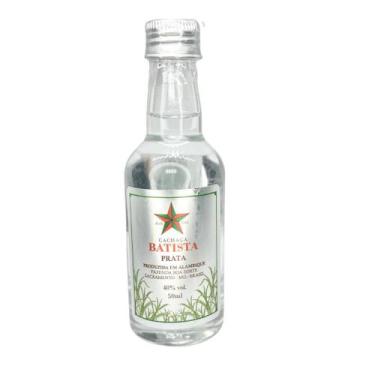Imagem de Cachaça Premium Prata - 50ml - Batista