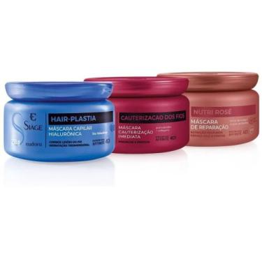 Imagem de Eudora Kit Máscara Capilar Siàge: Hair-Plastia 250g + Cauterização dos