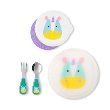 Imagem de Kit de Alimentação Zoo Unicórnio Skip Hop, Kits