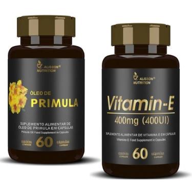 Imagem de Kit Óleo de Primula com Vitamina E 60+60 cápsulas softgels - Alisson N