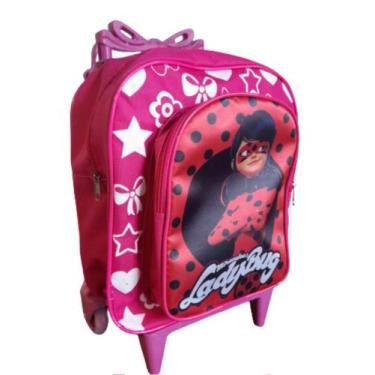 Imagem de Mochila Escolar Infantil De Rodinha Pequena Para Meninas Personagem Bo