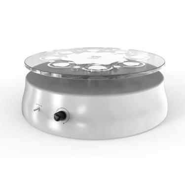 Imagem de Bailarina Profissional Giratória para Bolos Elétrica Branco Bivolt - A