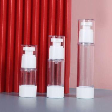 Imagem de 3 Frascos Pump A Pressão P/creme Sérum Produtos Cosméticos - oem