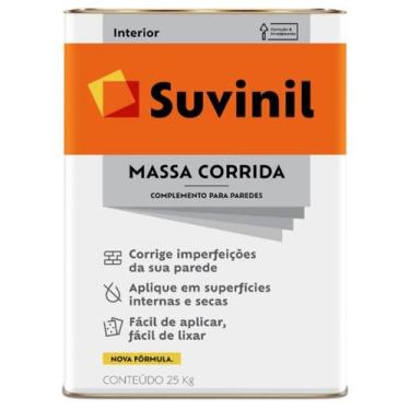 Imagem de Massa corrida 25kg - suvinil - SUVINIL COMPLENTOS