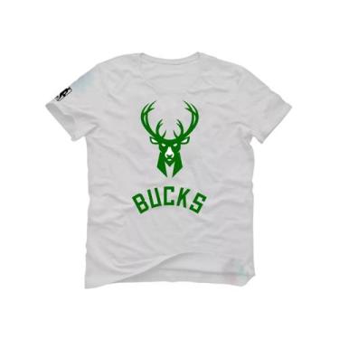 Imagem de Camiseta Giannis Antetokounmpo Basquete Milwaukee Buck - Loja White Ma