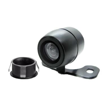 Imagem de Câmera De Ré Borboleta 2X1 Com Ângulo De Visão 180 Graus - E-tech