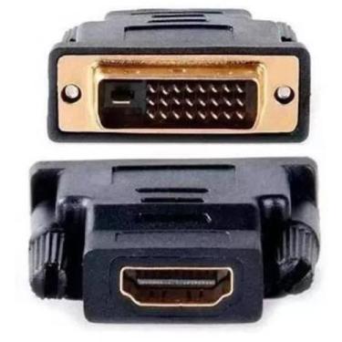 Imagem de Adaptador Dvi-d Dvi 24+1 Pinos Para Monitores Digitais - A.R Variedade